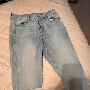 American Eagle Outfitters Light Blue Denim Pants